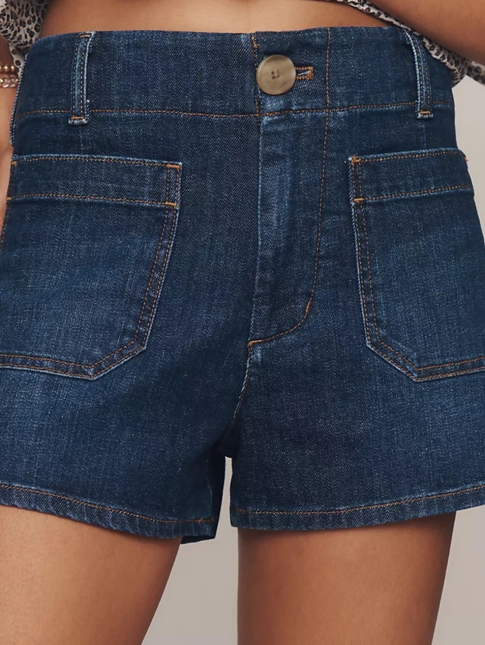 Maeve By Anthropologie Denim Colette Shorts *16, NWT - Picture 2 of 3